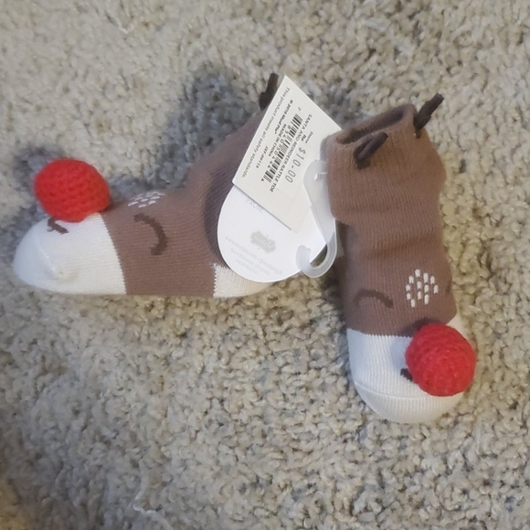 Baby Christmas Socks - Picture 2 of 2
